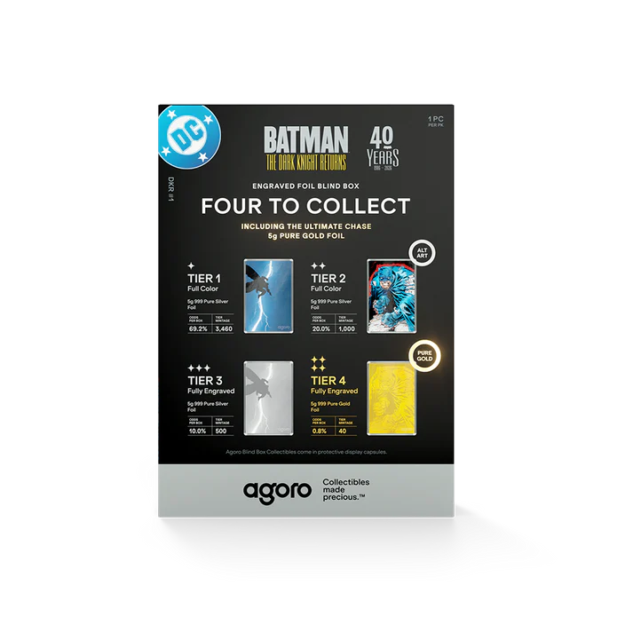 AGORO Batman The Dark Knight Returns Blind Box